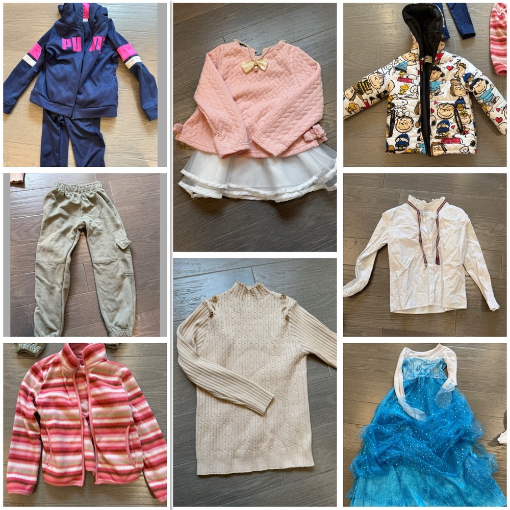 Girls clothes age 6-8years old